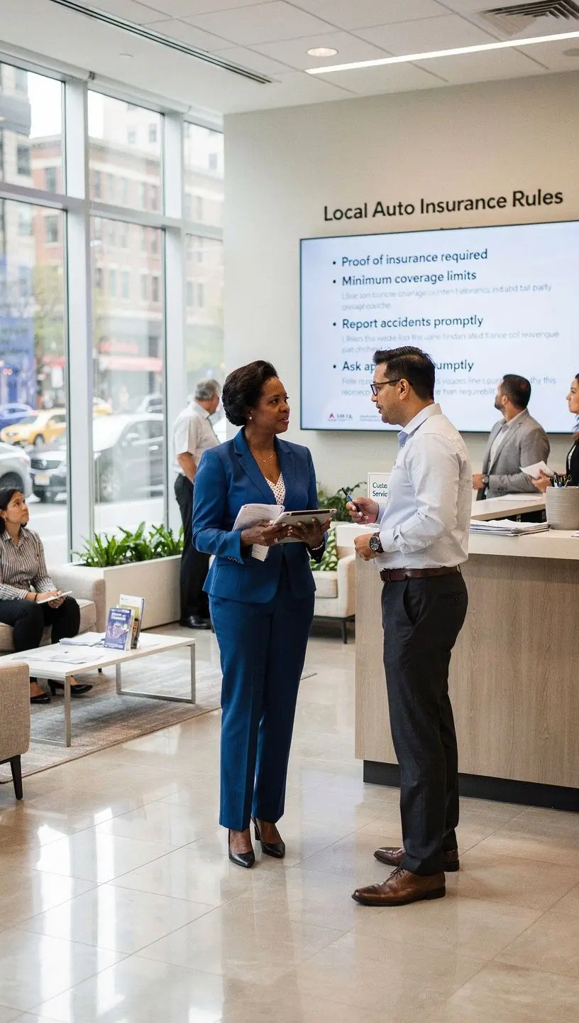 Obrazek z tabelą porównawczą różnych polityk ubezpieczeniowych dostępnych w obszarze miejskim.